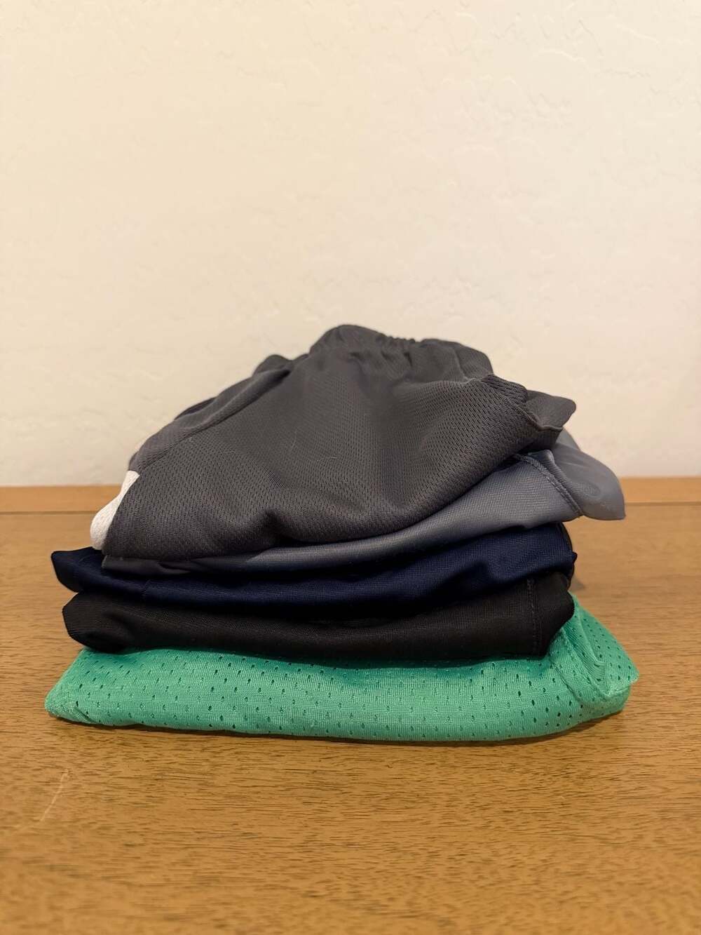Lot of 5 Boys Performance Mesh Athletic Shorts Size 5T
